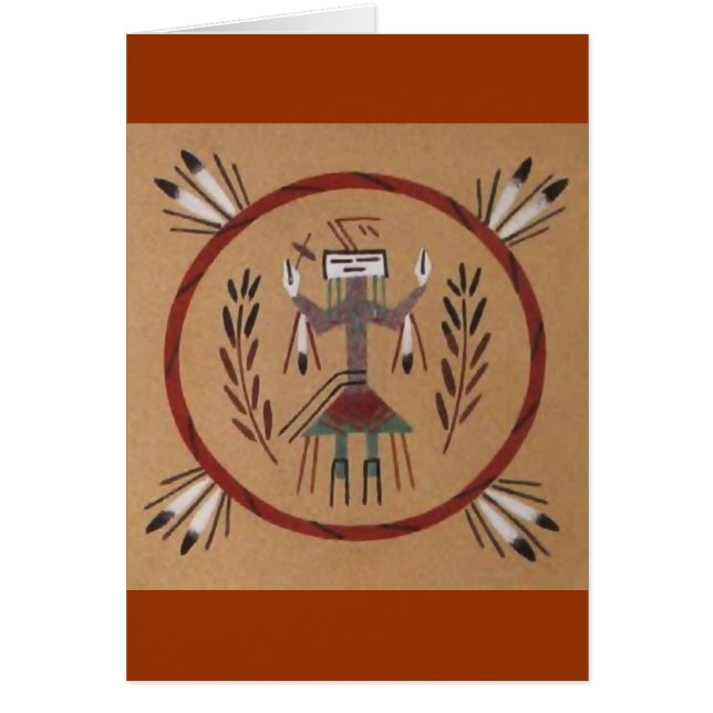 Sand Painting Native American Tribal (Front)