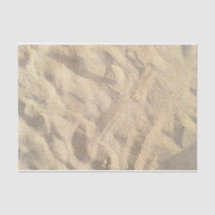 Sand scrapbook tissue paper