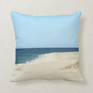 Sand, Sea, and Sky on Cape Cod Cushion
