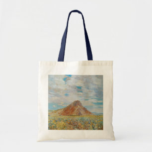 Sand Springs Butte by Childe Hassam, Vintage Art Tote Bag