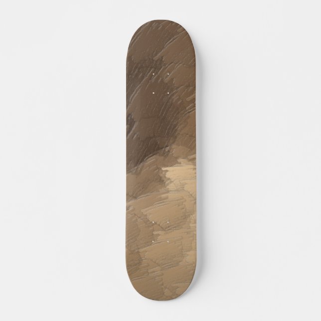 Sand Storm Camo Skateboard (Front)