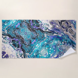 Sand Surf and Scifi Beach Towel