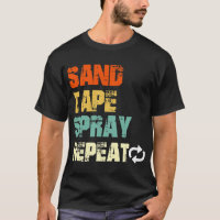 Sand Tape Spray Repeat Automotive Car Painters Gif