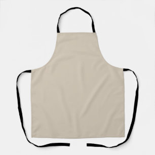 Sand Tone Beige Solid Colour Studio Clay MQ2-27 Apron
