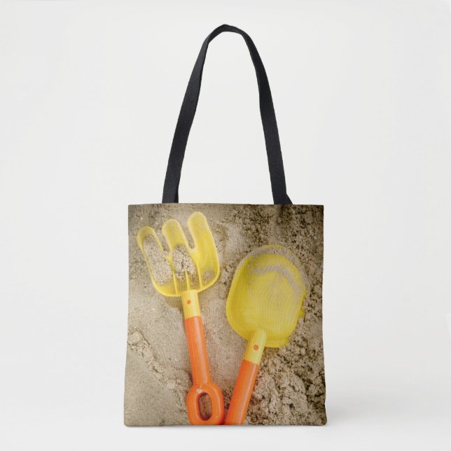 Sand Toys Tote Bag (Front)