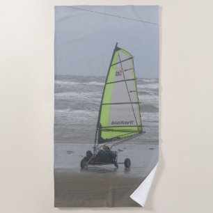 Sand Yachting Beach Towel