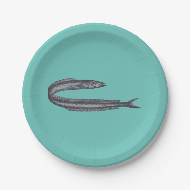 Sandaal Aal sand launce Paper Plate (Front)