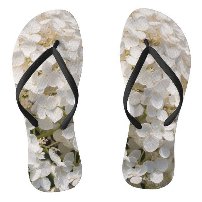 sandal, white flowers jandals (Footbed)
