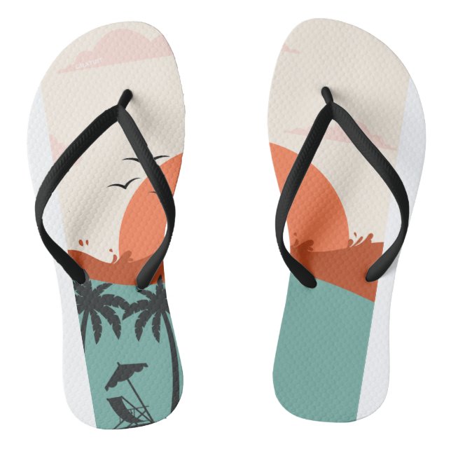 Sandales tropical summer vacances  jandals (Footbed)