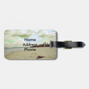Sandals on Tropical Beach Luggage Tag