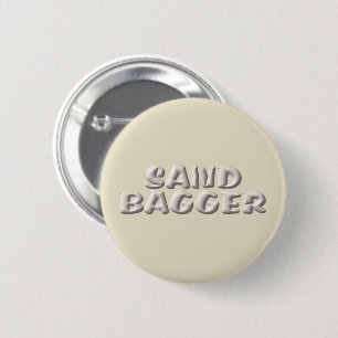 Sandbagger cream button
