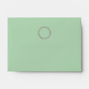 Sandbagger green small envelopes back
