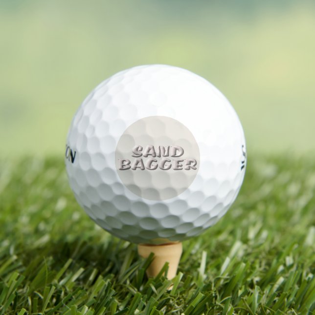 Sandbagger Srixon Soft Feel golf balls 12 pk (Insitu Tee)