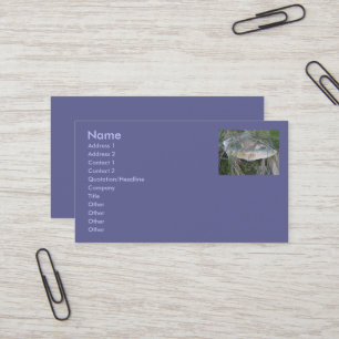 Sandbank Mushroom Business Cards