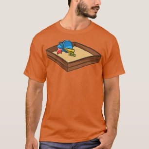 Sandbox And Toys Sandpit Sand T-Shirt