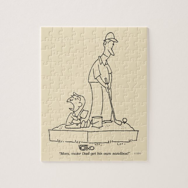 Sandbox Jigsaw Puzzle (Vertical)