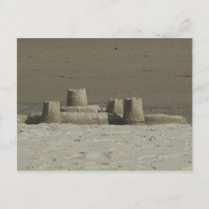 Sandcastle Postcard