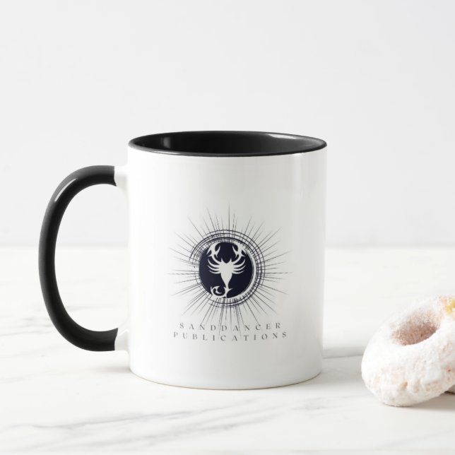 SandDancer Publications coffee cup (With Donut)