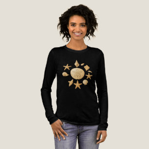 Sanddollar & Meeresfundstücke – Maritimes Naturmot Tri-Blend Shirt