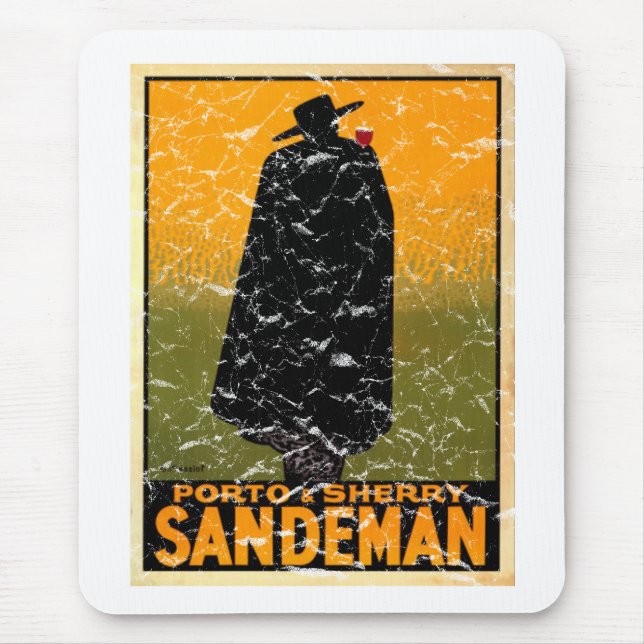 Sandeman 1920- distressed mouse pad (Front)