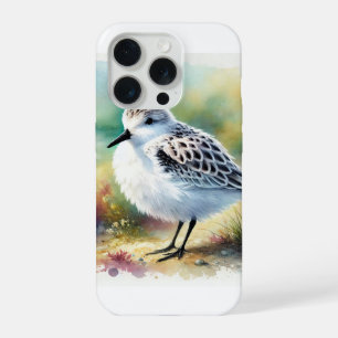 Sanderling Bird 200924AREF115 - Watercolor iPhone 15 Pro Case