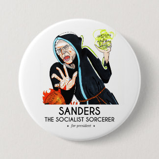 Sanders The Sorcerer 7.5 Cm Round Badge