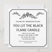 Sanderson Sister Halloween Invitation
