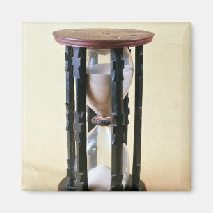 Sandglass, 17th century magnet