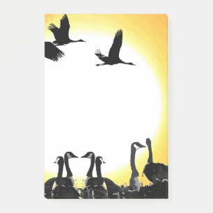 Sandhill Crane Geese Birds Wildlife Post-it Notes