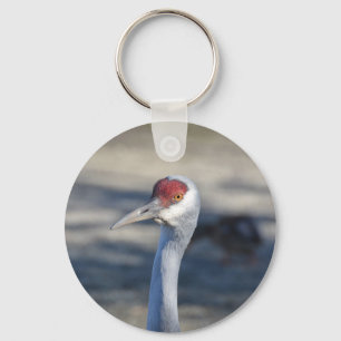 Sandhill Crane Key Ring