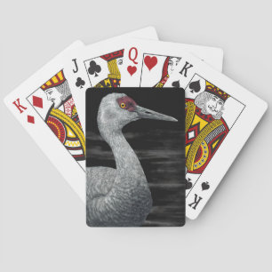 Sandhill Crane Playing Cards - "Ancient Traveller"