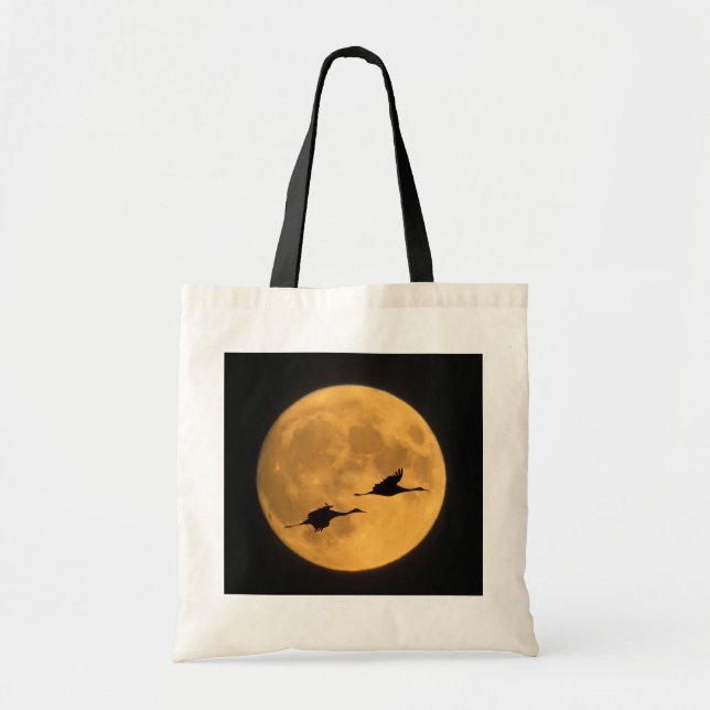 Sandhill Cranes | National Wildlife Reserve Tote Bag (Front)