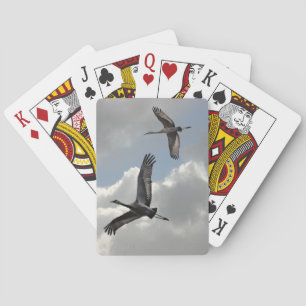 SANDHILL CRANES PLAYING CARDS