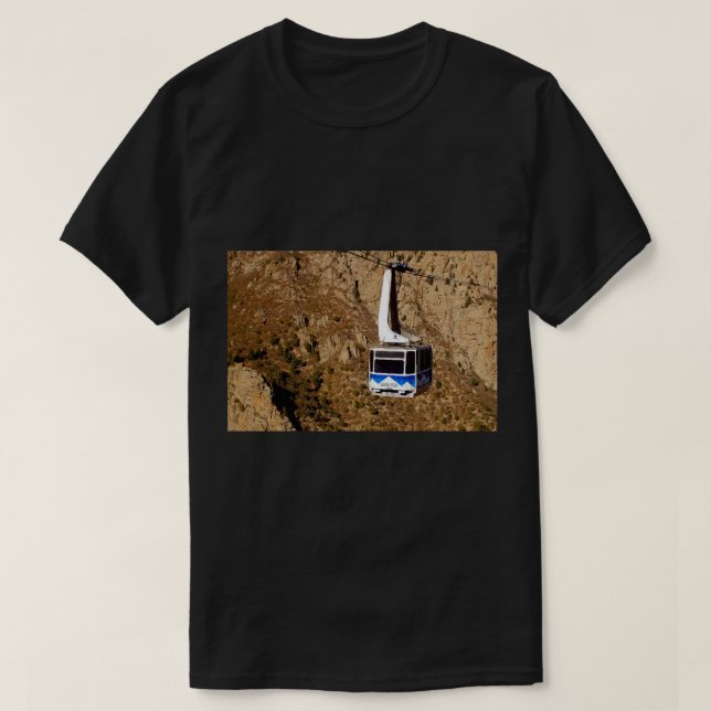 Sandia Peak Tram Long  T-Shirt (Design Front)