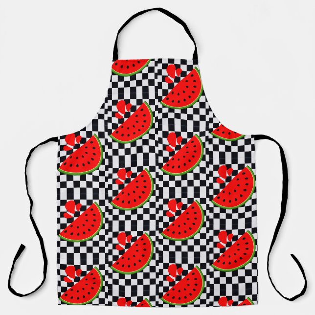 sandia watermelon apron (Front)