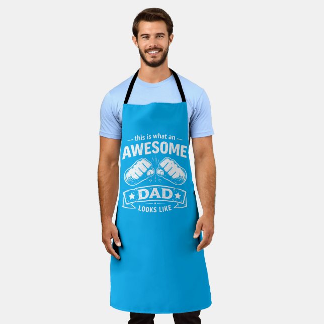 SANDJEST Funny Apron for Dad - Birthday Father’s D (Worn)
