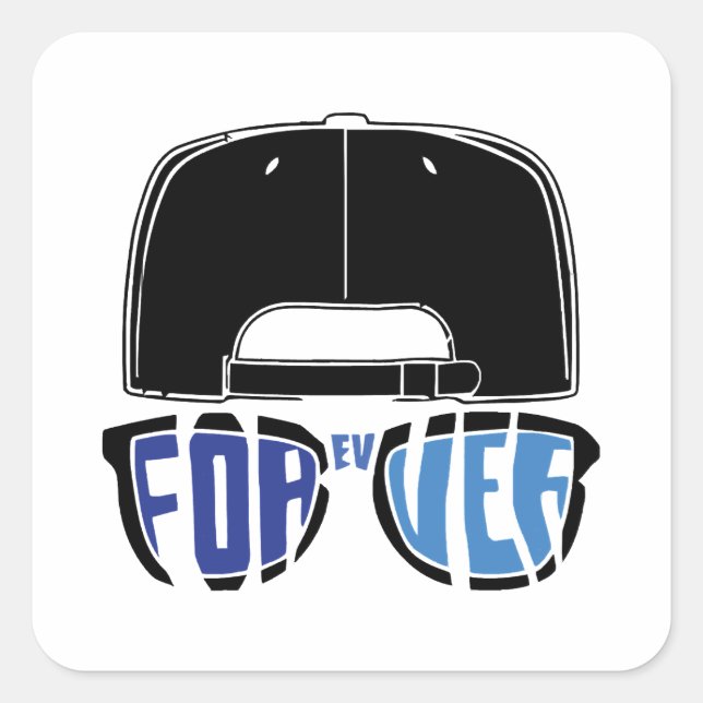 Sandlot Forever Square Sticker (Front)