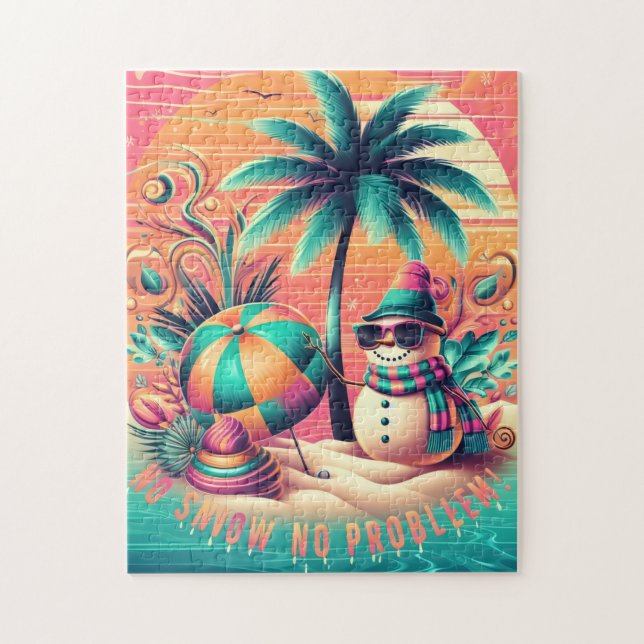 Sandman Christmas Puzzle (Vertical)