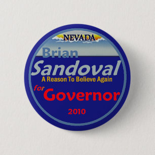 SANDOVAL Gov 2010 Button