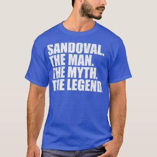 SandovalSandoval Family name Sandoval last Name Sa T-Shirt