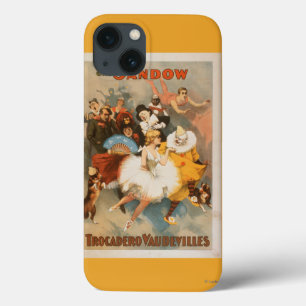 Sandow Trocadero Vaudevilles Carnival Theme iPhone 13 Case