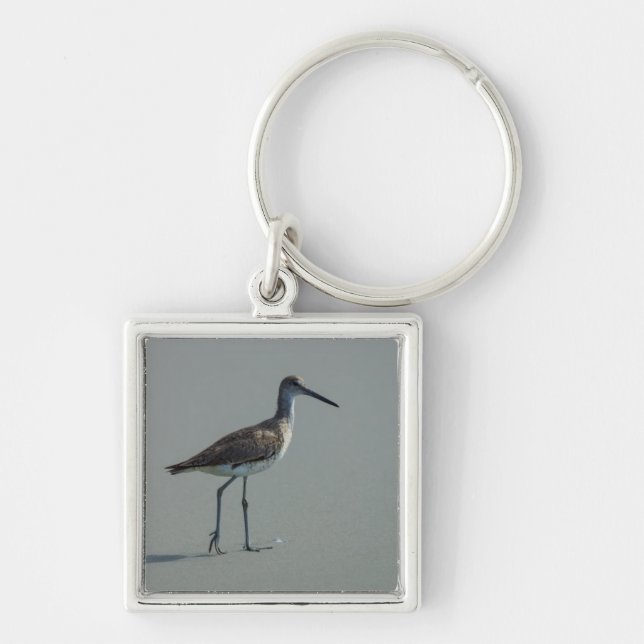 Sandpiper Pose Key Ring (Front)