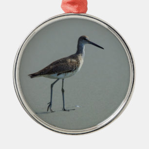 Sandpiper Pose Metal Tree Decoration