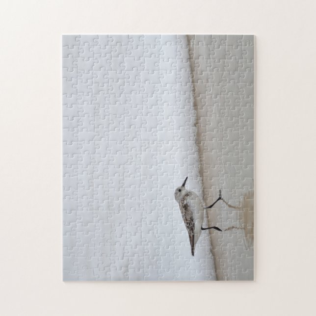 Sandpiper Shorebird Beach House  Jigsaw Puzzle (Vertical)