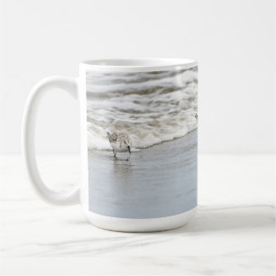 Sandpipers on the Beach Photo Coffee Mug