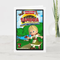 Sandra Birthday Card DVD box spoof