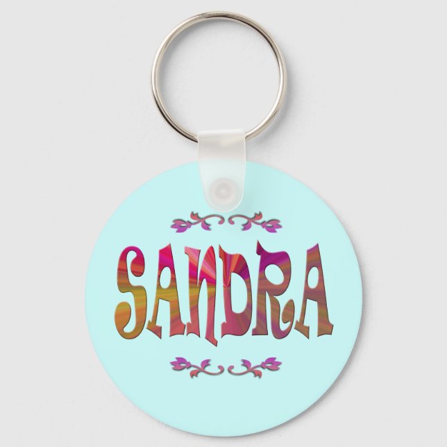 Sandra Keychain (Front)
