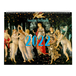 Sandro Botticelli 2022 Calendar