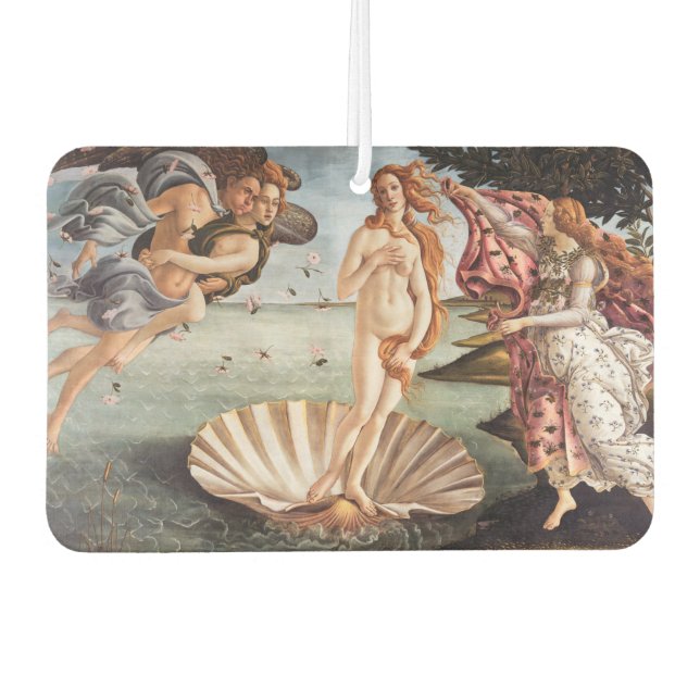 Sandro Botticelli - Birth of Venus Car Air Freshener (Front)