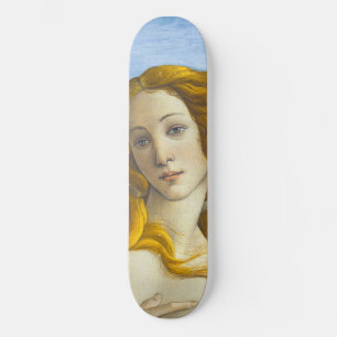 Sandro Botticelli - Birth of Venus Close-up Skateboard